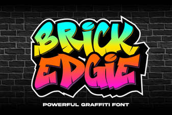 Brick Edgie Font: Bold Typography for Creative Projects