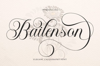 Bailenson Font: Modern Typography for Creative Projects