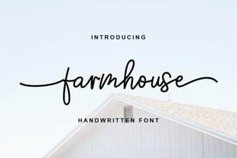 Farmhouse Font: Rustic Typography for Creative Projects