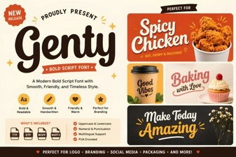 Genty Font: Modern Typography for Creative Projects