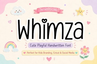Whimza Font: Creative Typography for Unique Design Projects